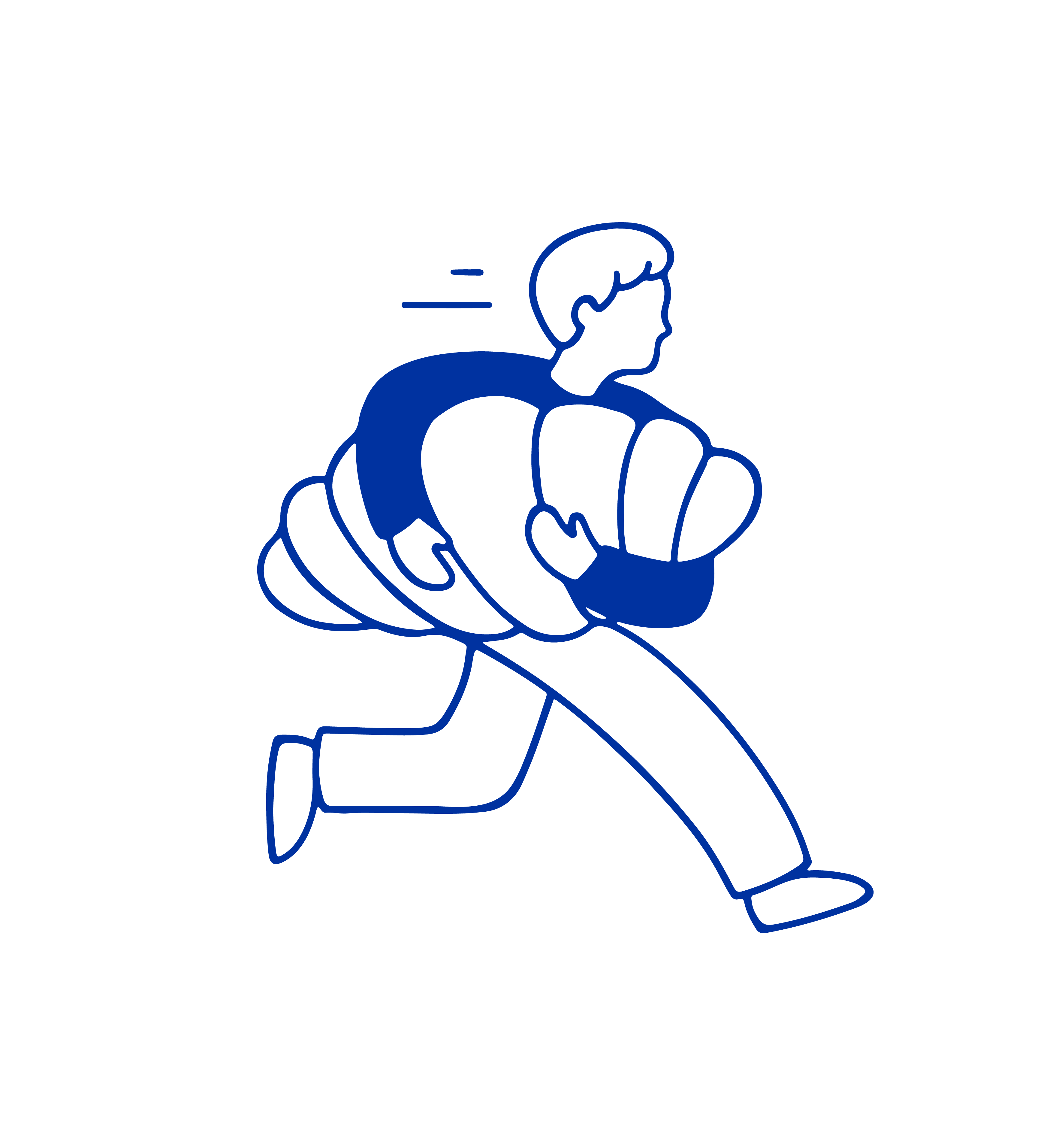 Icon of person holding bread